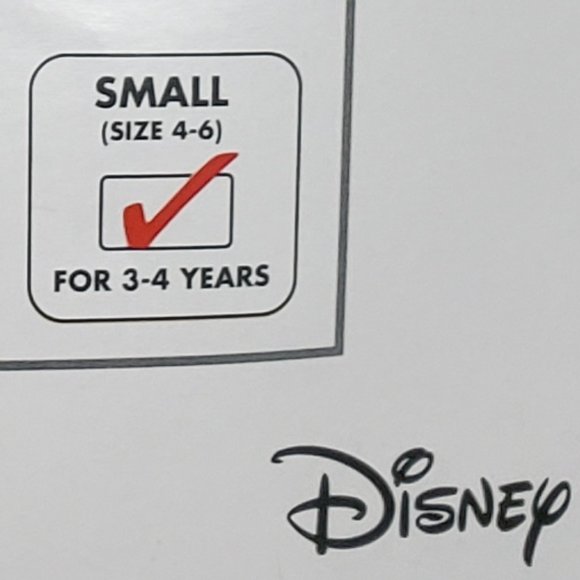 Star Wars Darth Vader Disney Costume NEW Size 4/6 - Picture 4 of 5